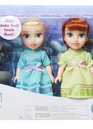 Frozen ледяное сердце эльза анна тролли набор disney