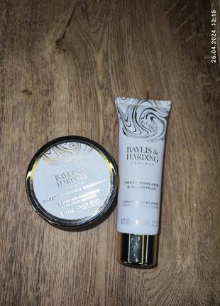 Baylis & harding sweet mandarin & grapefruit крем для рук і гель для душу4 фото