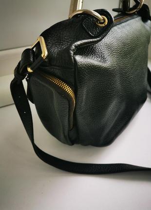 Красивая женская сумка из натуральной кожи5 фото