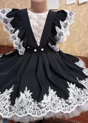 Шикарный сарафан школьная форма