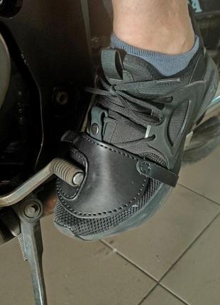Защитная накладка на обувь для мотоциклиста, накладка для байка3 фото