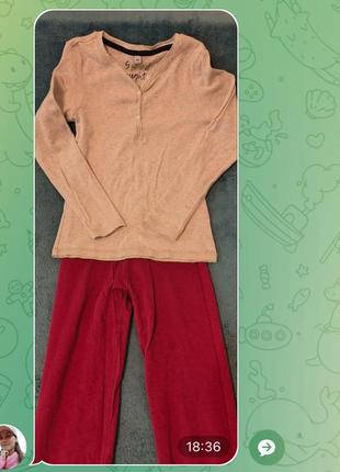 Кофта та лосини на 10-11 років