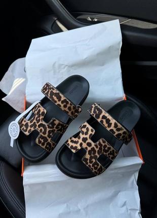 Сандалии her**** chyrpe leo chèvre velours premium 1:1 высочайшее качество