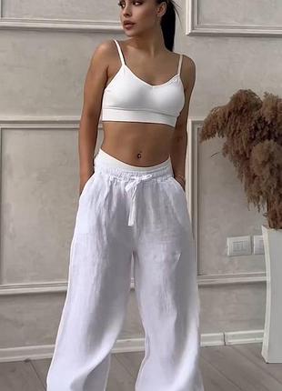 Актуальные женские широтки штаны жатка