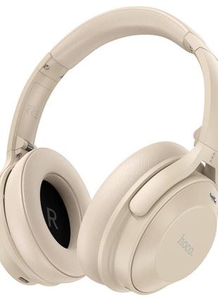 Навушники hoco w37 sound active noise reduction bt headset gold champagne