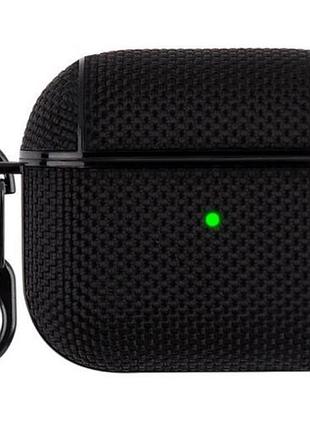Чехол primolux nylon для наушников airpods 3 (mme73) - black
