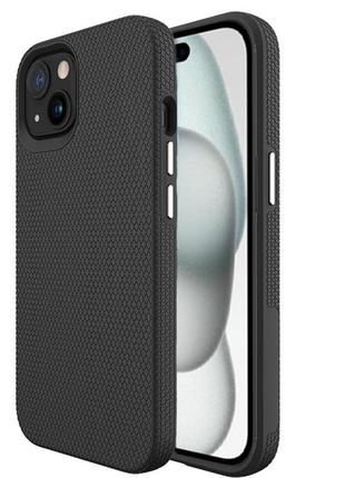 Протиударний чохол primo gibrid armor для apple iphone 15 - black