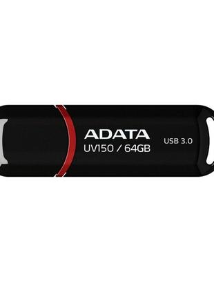 Flash a-data usb 3.2 auv 150 64gb black