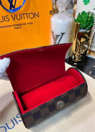 Чехол для аксессуаров louis vuitton коричневая шашка3 фото