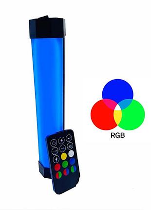 Світлодіодна лампа p 200 rgb світло для зйомки лампа з пультом