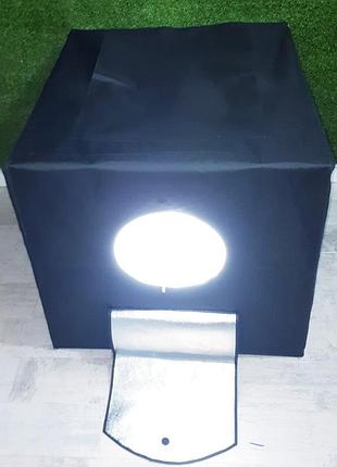 Світлодіодний лайткуб (фотобокс) 50x50x50 см (з led-підсвіткою та двома фонами)