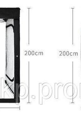 Лайт куб фотобокс з led-освітленням led-200*120*100 см для світлин