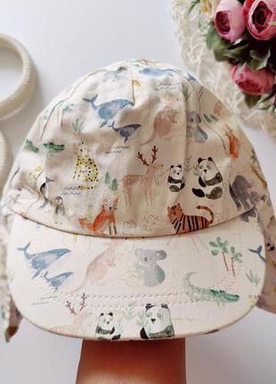 Ок 49 (6,12 мес) кепка с защитой шеи артикул: 20695