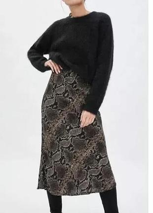Неймовірна спідниця зміїний принт