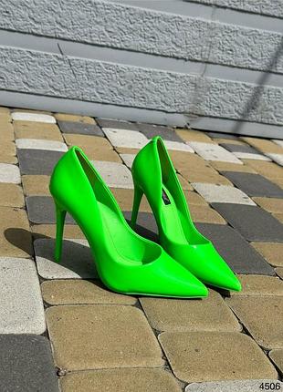 Накладний платіж ❤ туфлі лодочки човники на шпильці