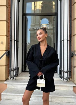 Женский летний льняной костюм двойка, лен,женский летний костюм двойка лён двойка