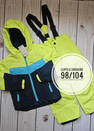 Lupilu зимовий термо комплект 98/104 р на 2-4  р  на хлопчика комбінезон костюм лижний лыжный комбинезон на мальчика