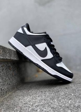 Кросівки nike sb dunk low black&white
