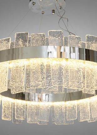 Современная люстра в хроме 140 ватт diasha 817/600ch