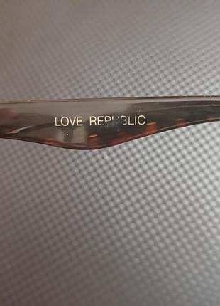 Очки love republic в фирменном чехле
