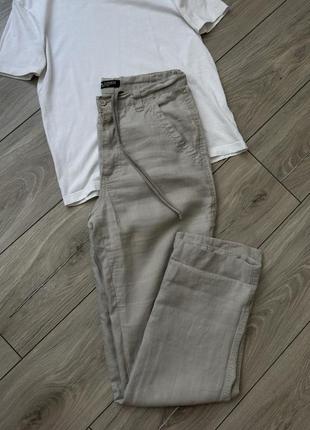Льняные брюки 6
