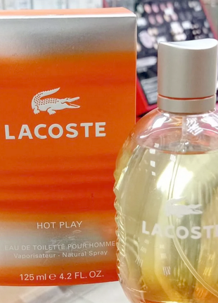 Lacoste hot play men💥оригінал розпив аромату затест
