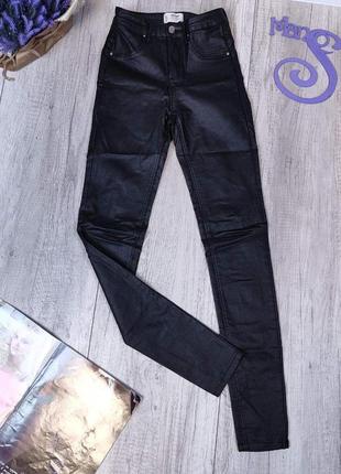 Женские джинсы tally weijl черные размер xs (42/32)2 фото