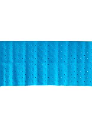 Килимок у ванну на присосках mgz-0901(blue) 35х95 см