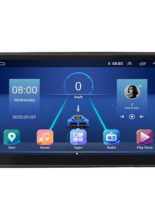 Штатна магнітола lesko для volkswagen touareg i ver 2 2002-2010 екран 9" 6/128gb 4g wi-fi gps top