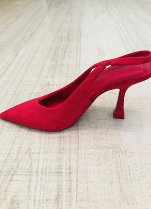 Туфли zara розовые леопард5 фото