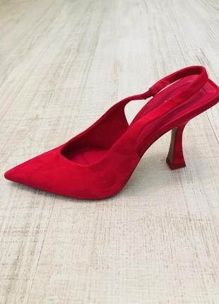 Туфли zara розовые леопард7 фото