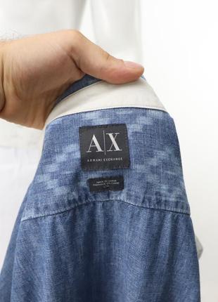 Мужская красивая рубашка armani exchange оригинал [ l ]