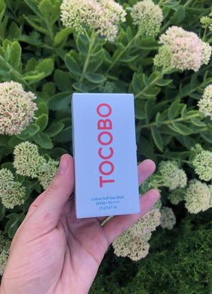 Tocobo cotton soft sun stick spf50+ pa++++, 19 g , сонцезахисний стік, спф, spf, стік, стик, токобо