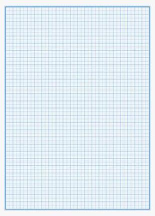 Папір масштабно-координатний a3, 80 г/м2, 10листів kids line (миламетровка) (5201)1 фото