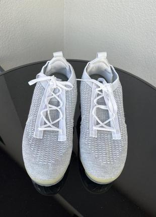 Кроссовки женские nike air vapormax 2021 fk dc4112 100 серые, размер 39