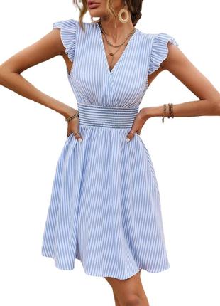 Брендове плаття "shein" у смужку. розмір eur44, xl.