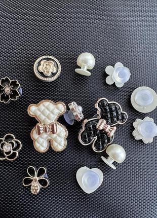 Jibbitz джибитсы, набор джибитсов из 13 шт.