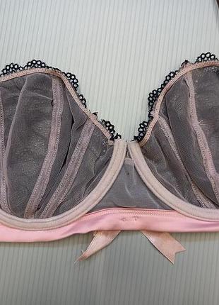85в 38в/90а шикарный кружевной прозрачный сексуальный мягкий бюстгальтер