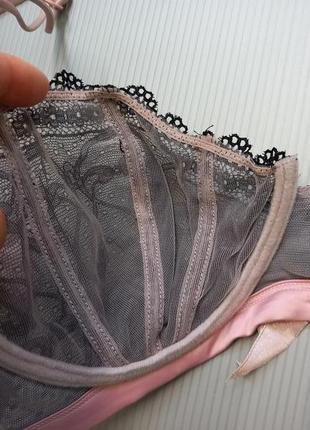 85в 38в/90а шикарный кружевной прозрачный сексуальный мягкий бюстгальтер