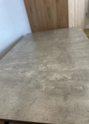 Стіл кавовий dokkedal 75х115 см бетон