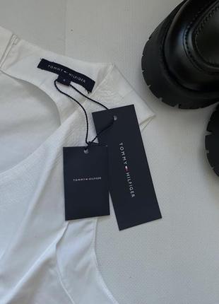 Женская белая майка tommy hilfiger 💎