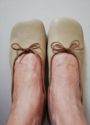 Женские кожаные туфли warmer