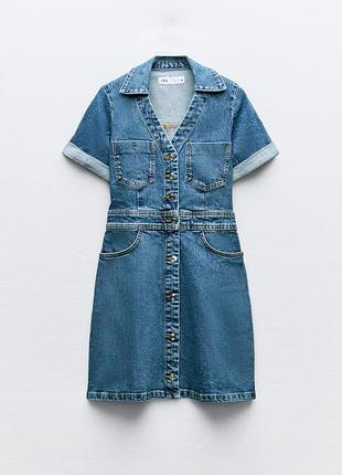 Нова джинсова сукня зара zara