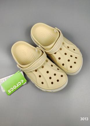Сабо crocs bayaband бежеві