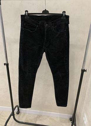 Черные базовые джинсы levi’s levi`s 519 hi-ball штаны