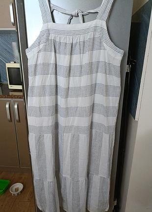 Сарафан, 50/52, грудь 53, длина 127см