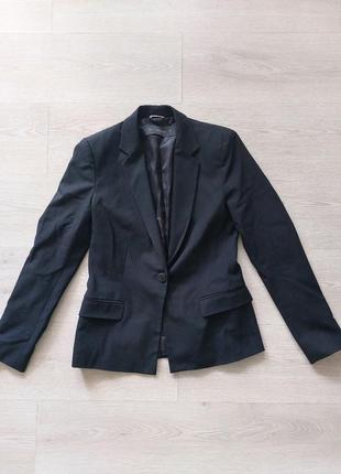 Чорний жакет zara, розмір s