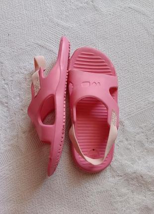 Сандалии decathlon резиновые, крокусы, р. 27-28