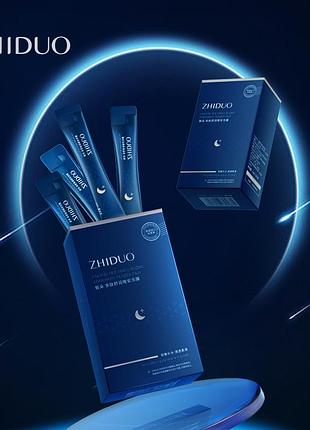 Антивозрастная ночная маска zhiduo с пептидным комплексом, 4 мл
