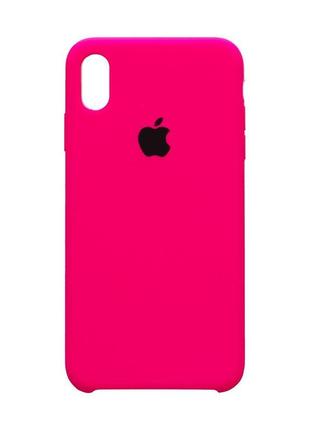 Чехол original full soft case for iphone xs max pink sand
